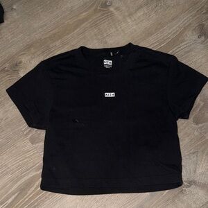 Kith Jet Black Logo Tee